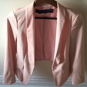 Zara pink blazer